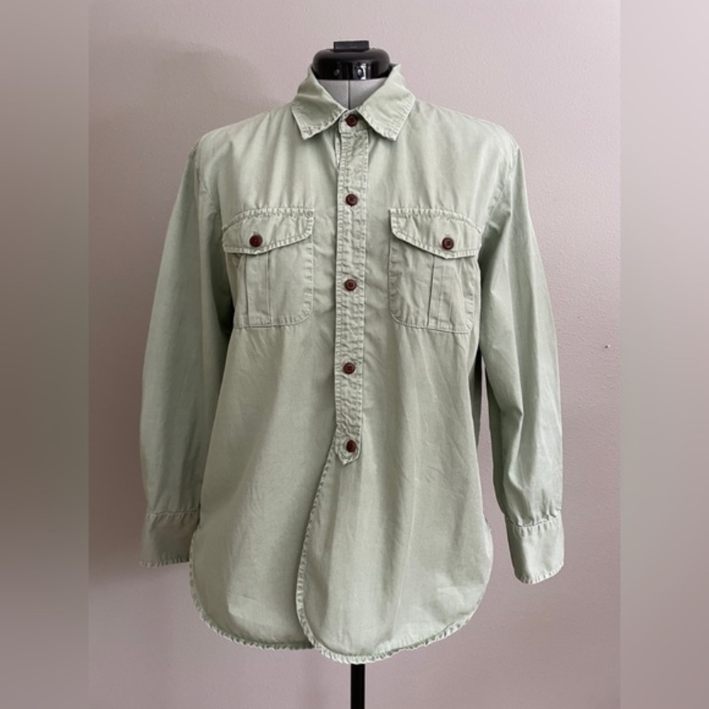 Madewell Chore Shirt Mint Green